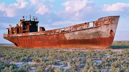 Aralsee: Zerstörung eines orientalischen Märchens