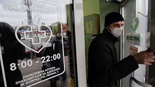 Neue Grippewelle in der Ukraine schon 176 Tote