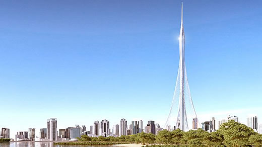 Höchstes Gebäude der Welt wird in Dubai gebaut