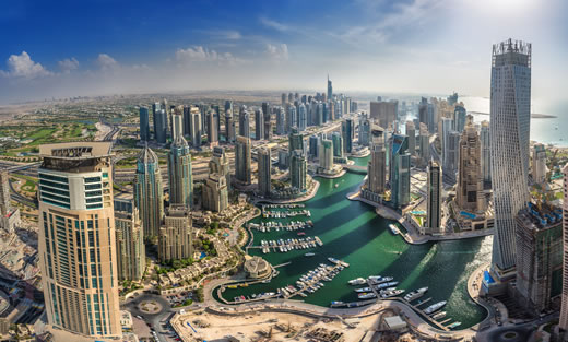 Wo sich heute das glitzernde Dubai in den Himmel der arabischen Emirate erhebt, war vor wenigen Jahrzehnten noch Wste  nach der lfrderung wird es wieder hnlich sein.