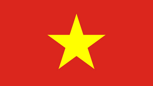 Flagge von Vietnam: In Hanoi herrscht derzeit Krisenstimmung